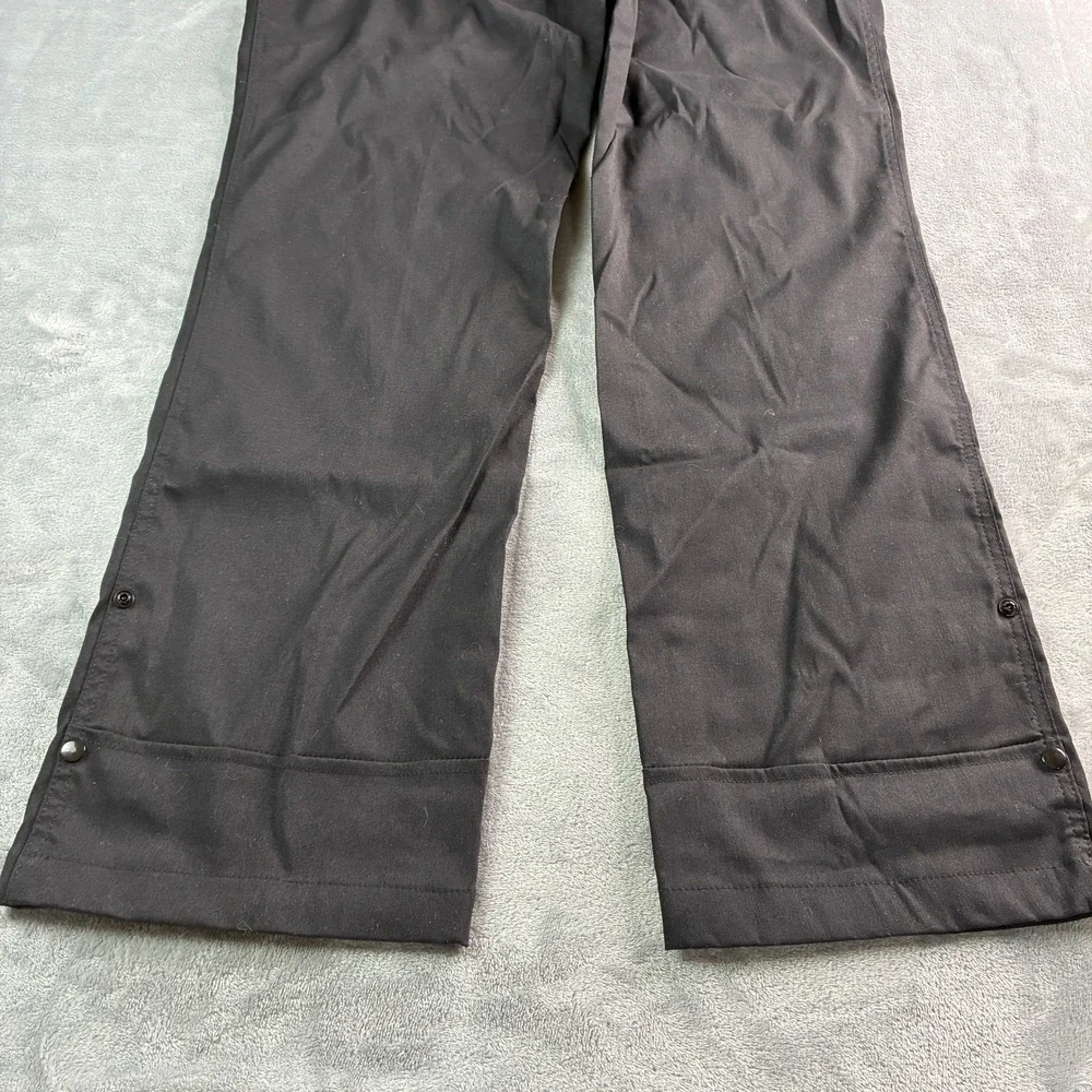 Wrangler Outdoor Series Mens Straight Fit Pants Black 36x34 Water Repellent Flex
